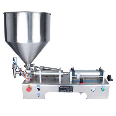 Одноглавая промышленная заполнительная машина G1WTD-200-2500ML полуавтоматическая машина для заполнения пасты