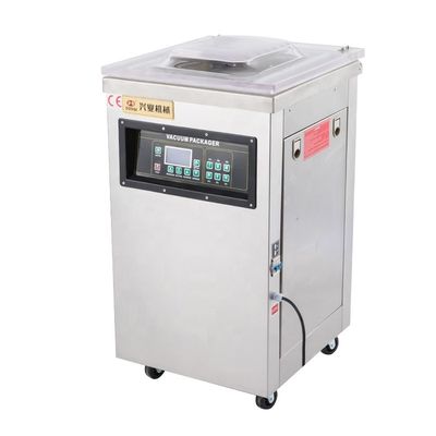 110V DUOQI DQVC-400 Цифровой ПЛК экран с функцией сохранения памяти Мясо рыба Фрукты вакуумный уплотнитель