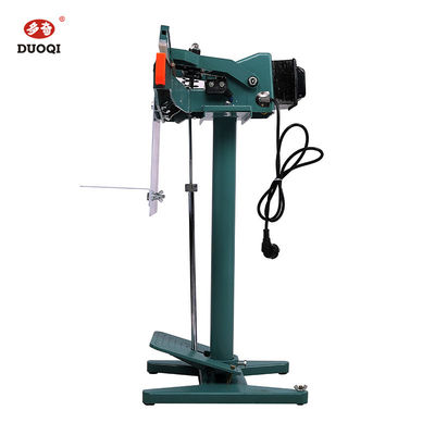 Простая в эксплуатации DUOQI PFS-650*1 Продовольственная промышленность Алюминиевая рама Педальная педальная уплотнительная машина