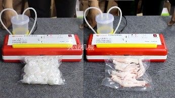 Функция низкого шума Маленький настольный вакуумный уплотнитель для огурцов