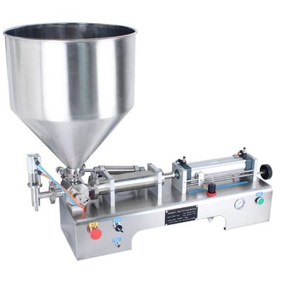 Одноглавая промышленная заполнительная машина G1WTD-200-2500ML полуавтоматическая машина для заполнения пасты
