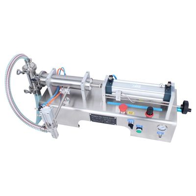 Y1WTD-50-500ml одноголовая поршневая машина для наполнения жидкостью с онлайн-поддержкой после обслуживания