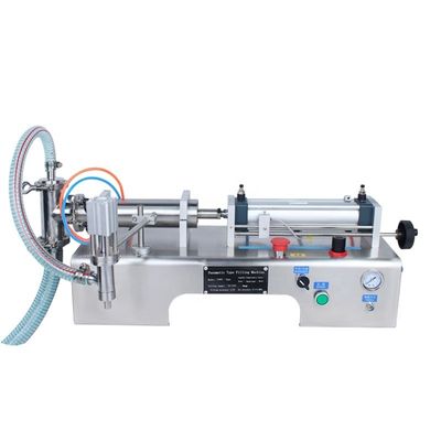 Y1WTD-50-500ml одноголовая поршневая машина для наполнения жидкостью с онлайн-поддержкой после обслуживания