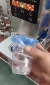 400C Тепловой пресс Пластиковая бутылка с водой Автоматический рабочий стол заполнение крышки уплотнения печатная машина
