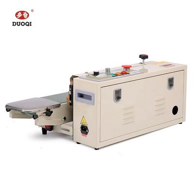 DUOQI FR-770 Машина для уплотнения пластиковых пакетов с цифровой панелью и скоростью 25 м/мин
